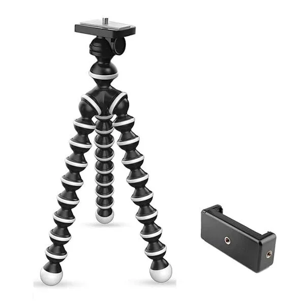 KUNST Gorilla Tripod 33cm (13 Inch) for Mobile, DSLR & Action Cameras | Flexible Mini Tripod | Best Price 2026