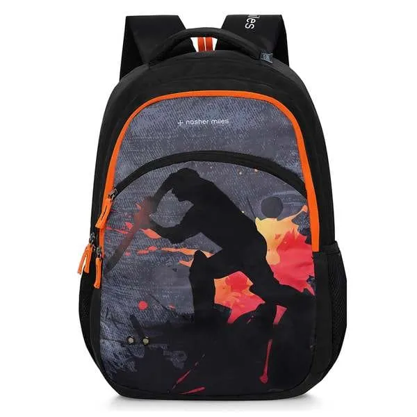 Nasher Miles 45 Litre Polyester Backpack (Black)