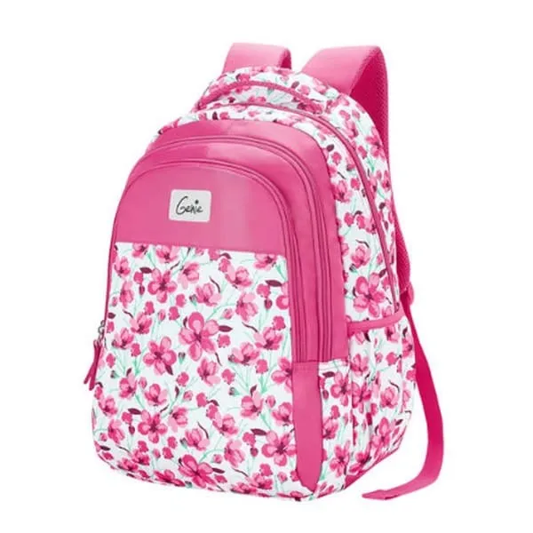 Genie 27 Litre Nylon Backpack (Orange) (Pink)