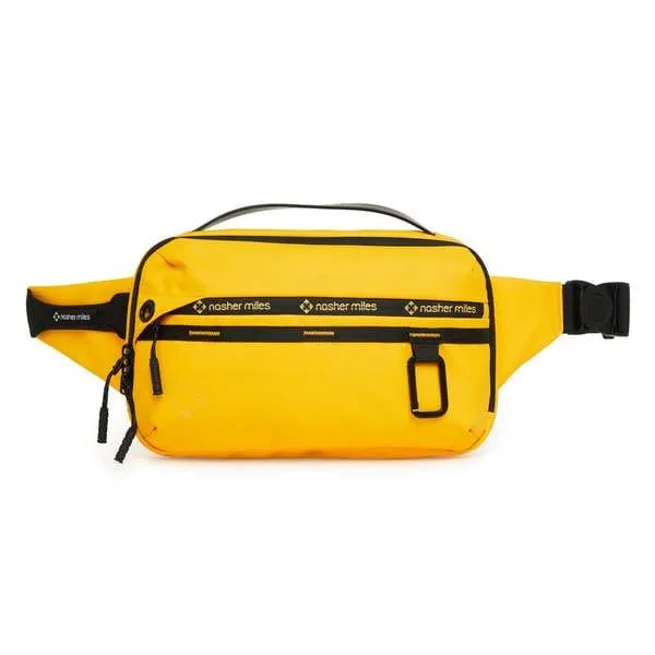Nasher Miles Greenwich Fanny Bag For Men & Women Casual Yellow 3L