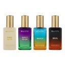 BELLAVITA Unisex Scents Gift Set | 4x20ml | Long Lasting Perfume | Woody & Musk Fragrance Notes | Eau de Parfum - 80 ml