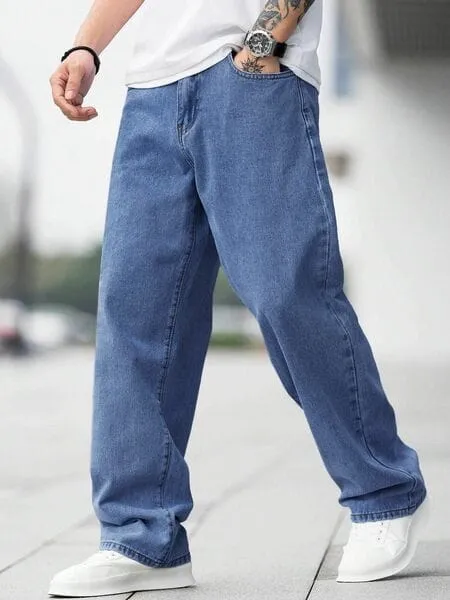 KOTTY Men's Vintage Wash with a Modern Twist Faded Jeans (Blue) (Select, Select)