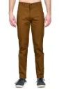 Kellon Denims Cotton Blend Casual Trousers (Mustard)