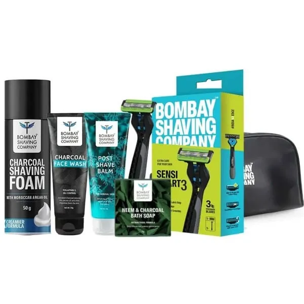 Bombay Shaving company Smart Shave & Bath Travel Kit
