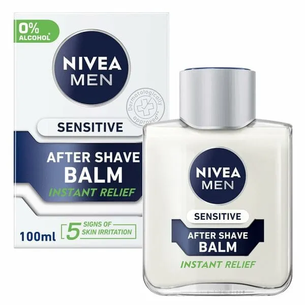 Nivea Men Sensitive Skin After Shave Balm (100ml) -Imported