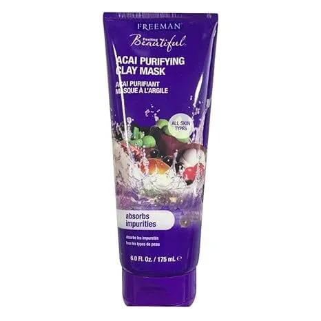 Freeman Feeling Beautiful Clay Purifying Facial Mask 6 Fl Oz (150 Ml)