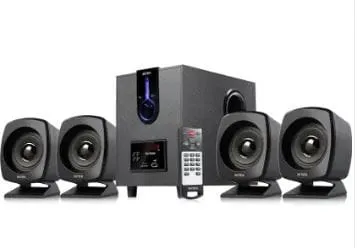Intex MM Speaker 4.1 Echo 2616 TUFB (Black) | USB, Bluetooth, AUX & FM Home Theater | Best Price