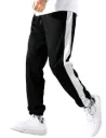 Zortapla Black Cotton Sports Pack Of 1 Trackpants