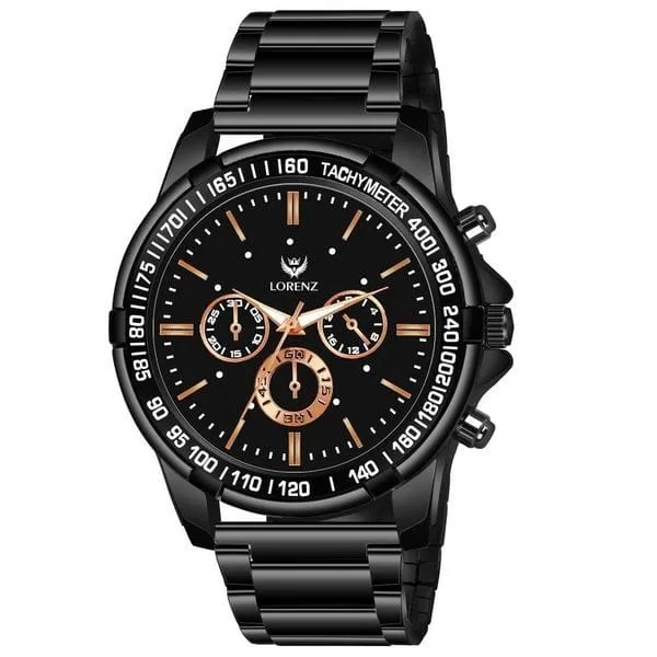 Lorenz Stainless Steel Analogue Chain Watch For Men | MK-4041R