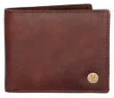 Wildhorn Brown Leather Men's Wallet (Brown)