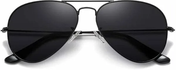 Shree Ashtavinayak Black Aviator