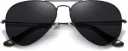 Shree Ashtavinayak Black Aviator