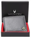 Wildhorn RFID Protected Classic Leather Men's Wallet (WH2052, Grey)