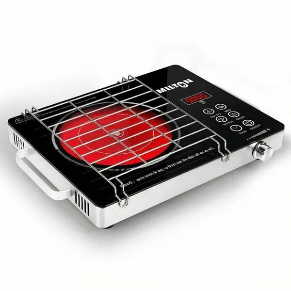 Milton Classic 2200 W Infrared Cooktop (Silver)