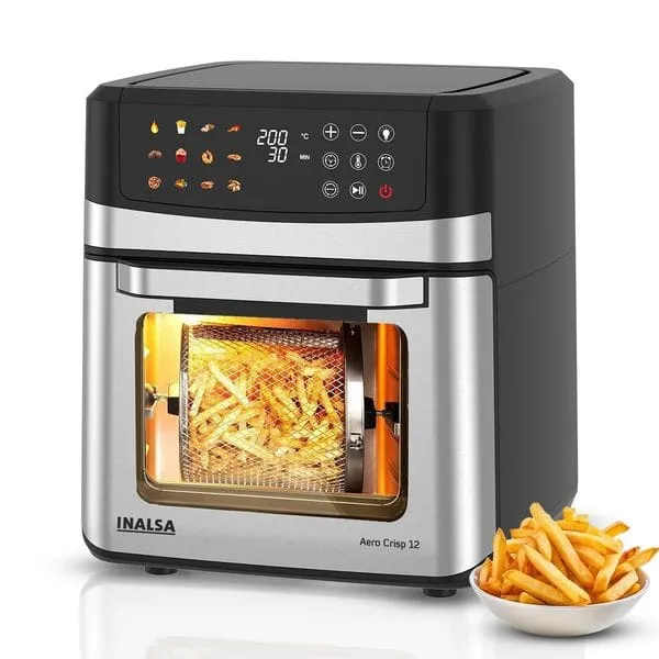 Inalsa AeroCrisp 12 12L Litre 1700W W Air Fryer