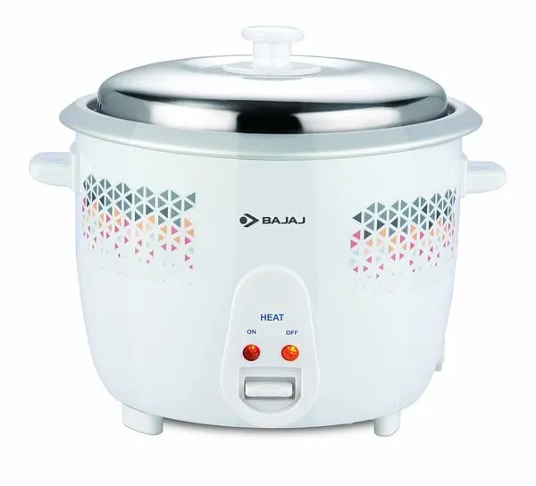 RCX 1.8 DLX Electric Rice Cooker | 1.8L | 700W | Stainless Steel | White | 2-Year Product Warranty + 5-Year Heating Coil Warranty