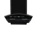 INVICTO 60 FL BLDC HAC Kitchen Chimney | 60cm | 1400 m³/hr | Filterless | Touch & Gesture Control | Auto Clean | Black