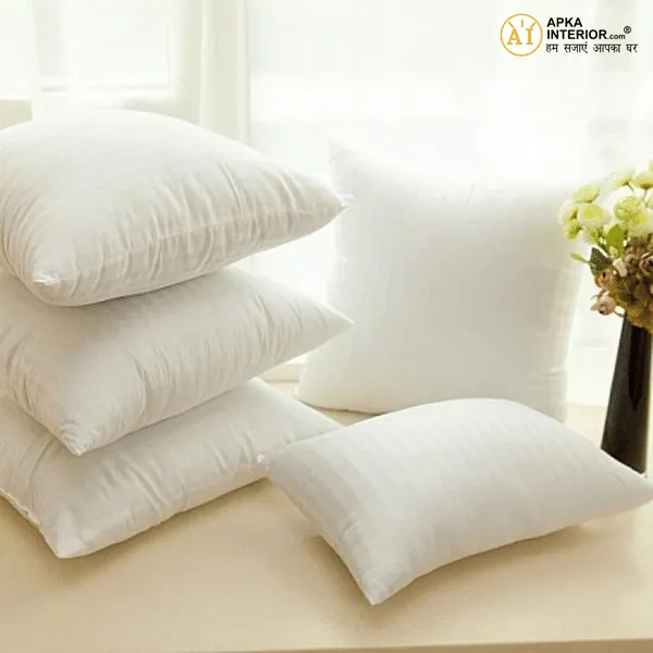 Apkainterior Microfiber Cushion 16 inch x 16 inch Filler, Sofa Cushions Set of 5