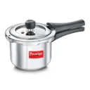 Prestige 20192 1.5 Litre, 3 Litre, 5 Litre Stainless Steel Both Gas Stovetop & Induction Pressure Cooker (Silver)