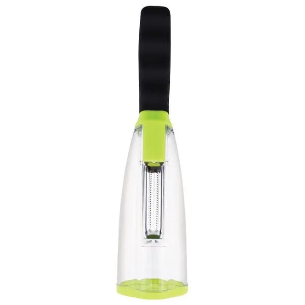 Wonderchef Smart Multifunctional Vegetable/Fruit Peeler for Kitchen-Black/Green