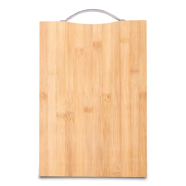 Allo Bamboo Chopping Board with Metal Handle 34x24cm, BPA Free, Anti-Microbial, Knife Friendly