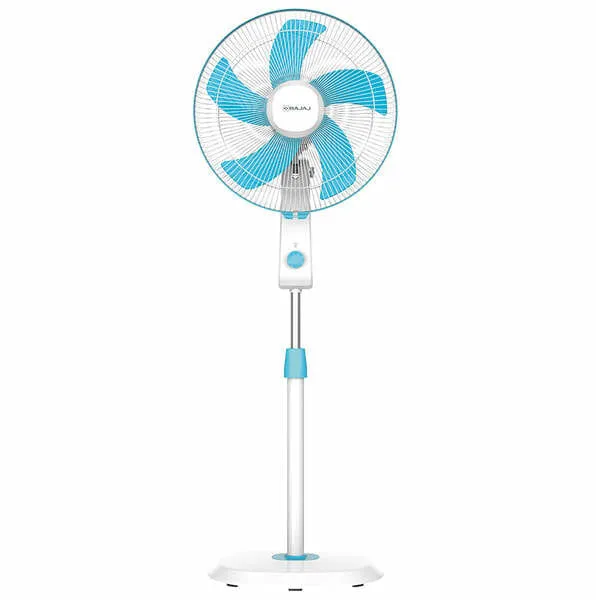 Bajaj Penta Robusto 400 mm 65 W Pedestal Fan (Icy Blue)