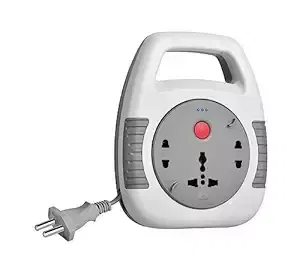 Pigeon X Cord 1 Flex Box 4 Metre (2 Pin, 6A, ISI Marked Plug) | Smooth Rotation, Triple Socket, Durable ABS & PC Body for Safe Power Extension
