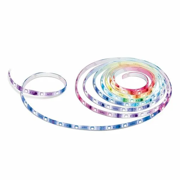 TP-Link Tapo L920-5 Smart LED Light Strip, 16M RGBIC, Sync-to-Sound, 16.4ft, 20.5W, IP44, Trimmable, No Hub Required, Alexa & Google