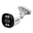 Intex AHD Bullet 2.4MP CCTV Security Camera with Built-in Mic | Full HD Outdoor Surveillance Camera | Wide Angle View | Night Vision Warm Light | Support All DVR | White
