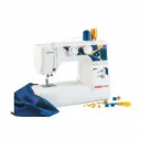 Usha Janome Excella DLX Automatic Sewing Machine – White | Free Arm, LED Light, Thread Cutter, 2-Year Warranty