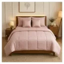 SWAAS Dream Space Eversoft Series King Size Tencel Comforter Set – Hypoallergenic & Eco-Friendly – 6 Pcs Set Berry Blush