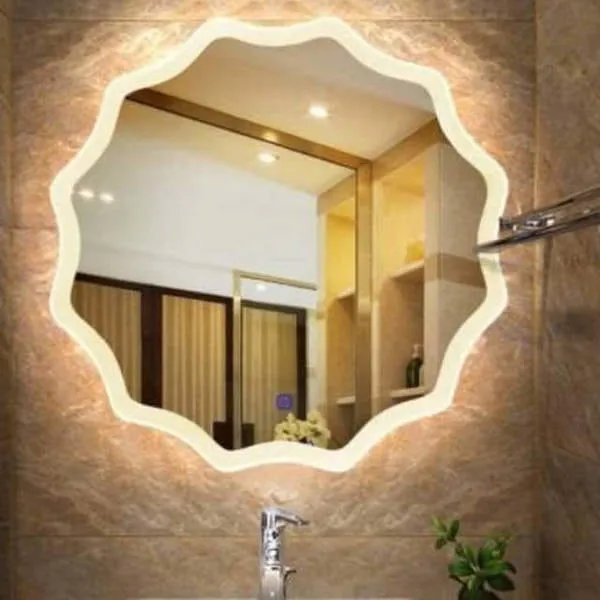 ApkaInterior Mounted Glass Led Wall Mirror