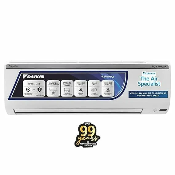 Daikin 1.5 Ton 3 Star Split AC GTKL50UV16 (White)