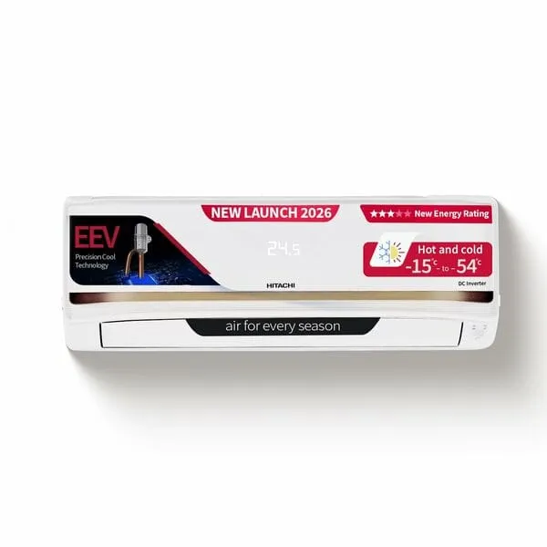 Hitachi 1.5 Ton 3 Star Split AC RAS.G318PHDIST (White)