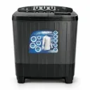 Salora 7.5 kg Semi Automatic Top Load Washing Machine (Black)
