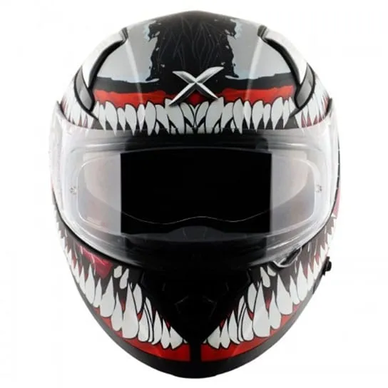 Axor Apex Marvel Venom Matt Helmet (Black/Red)