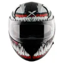 Axor Apex Marvel Venom Matt Helmet (Black/Red)