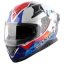 Axor Apex Prism Gloss Helmet, White-Blue