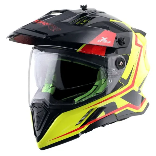 Axor X-Cross Dual Visor Flagstaff Gloss Helmet