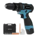 Lifelong Cordless Drill Machine for Home & DIY Use | Drill Driver | 12V Battery | 1450 RPM | 25 accessories | Free Screw Set | Cordless Screwdriver | Drill Machine for home |Multiple torque setting