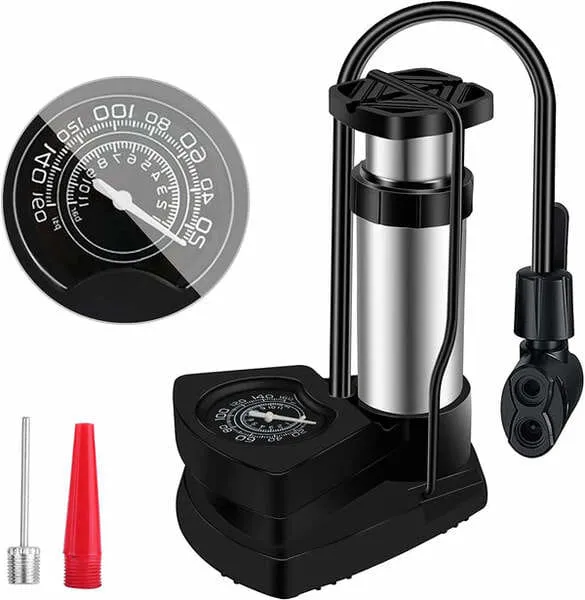 LA' FORTE Portable High Pressure Air Foot Pump (For Multiple Uses)