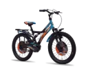 Hero F11 20T Bicycle for Kids | Dusal Suspension | V Brake | 5 to 8 Years (Blue-Orange)