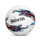 Nivia Storm Football - Size 5 (White), Rubber