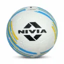 Nivia Country Color Football, As Per Basic Standard, 32 Panels, Durable Rubber Cover Molded, Butyl Threadwounded Bladder, to Play On Hard Ground