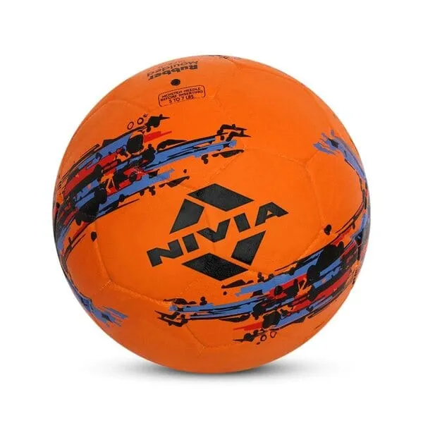 Nivia Storm Football, Size 5 (Orange)
