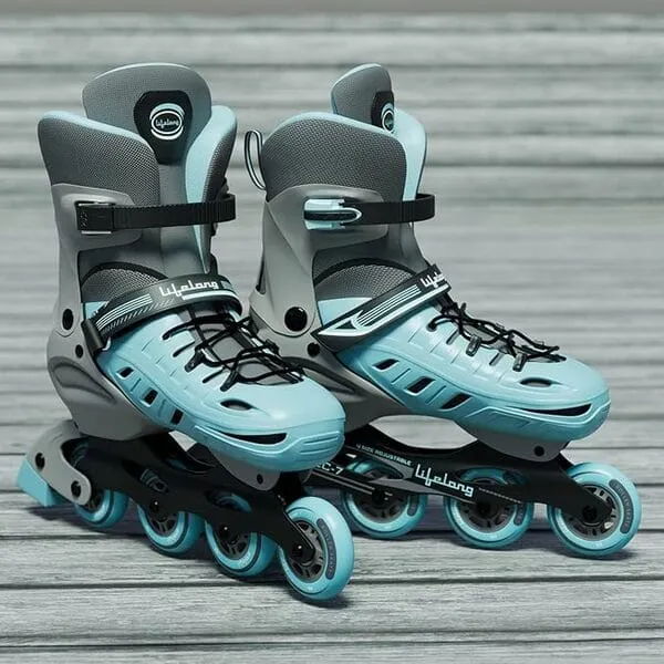 Lifelong Inline Skates for Kids, 4 Wheels, For Boys & Girls, Small – EU 31–34