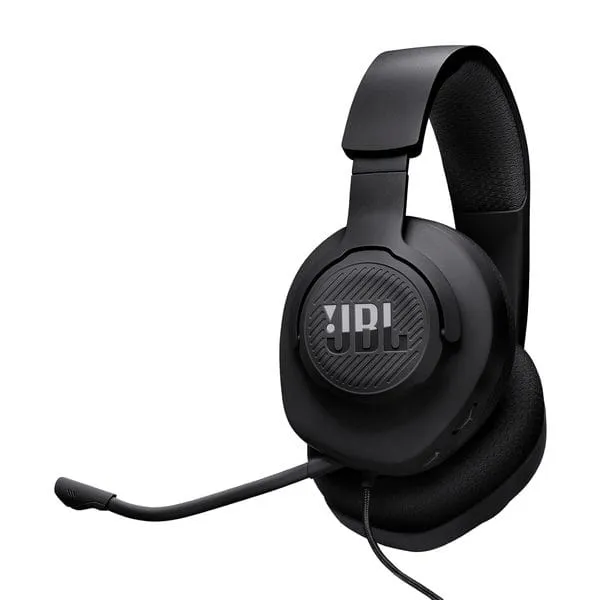 JBL Quantum 100 M2 Over-Ear Wired Headphones (Black)