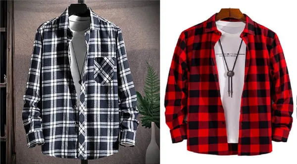 Balino London Classic Checks Men's Shirt (Multicolor) | Premium Casual Check Shirt | Best Price (M)