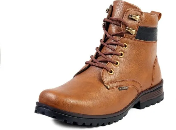 Woakers Men's Boots (Tan) | Stylish Casual & Outdoor Boots | Best Price (Select)