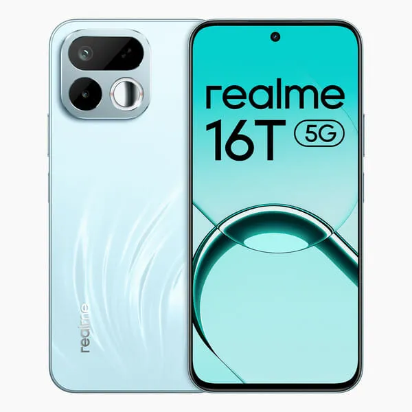 Realme 16T 5G (Aurora Green, 128 GB) (6 GB RAM)